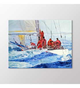 Arty Tablo Yat Yarışı Tablo (Karışık)