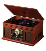 Volkano Retro Pikap Bluetooth USB Kayıt Özellikli Radyo CD Kaset PlakÇalar VK-3161-WD