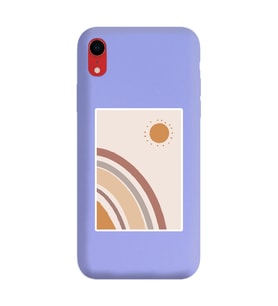 Lila Lansman Telefon Kılıfı Iphone XR