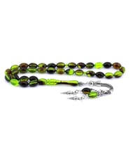 Erkek Hareli Toz Kehribar Tesbih 1156