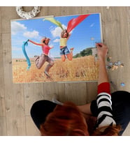 Kişiye Özel Fotoğraflı Puzzle A4 99 Parça