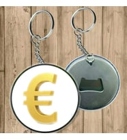 Euro Anahtarlık - Açacaklı Anahtarlık