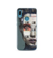 Machine Tasarımlı Süper Şeffaf Silikon Telefon Kılıfı Huawei Y6 Prime (2019)