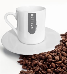 BK Gift Kişiye Özel Espresso Kahve Fincanı-8 (Beyaz)