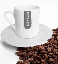 BK Gift Kişiye Özel Espresso Kahve Fincanı-8 (Beyaz)
