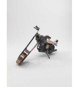 Metal Retro Motosiklet Modeli El Yapımı Dekor Biblo MO341