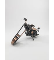 Metal Retro Motosiklet Modeli El Yapımı Dekor Biblo MO341
