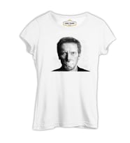 House - Don't! Beyaz Kadın Tshirt