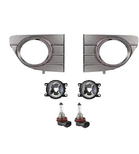 Punto Evo Sis Farı Çerçeveli Sis Lambası Komple Set