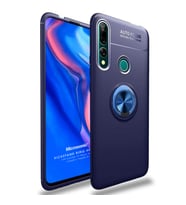 Microsonic Huawei Y9 Prime 2019 Kılıf Kickstand Ring Holder Lacivert