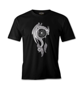 Dreamcatcher - Düş Kapanı Siyah Erkek Tshirt