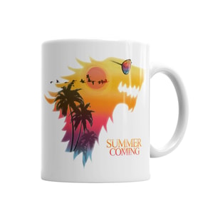 Game Of Thrones Sümmer İs Coming Kupa Bardak Porselen
