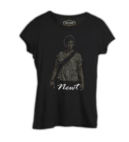 The Maze Runner - Newt Siyah Kadın Tshirt