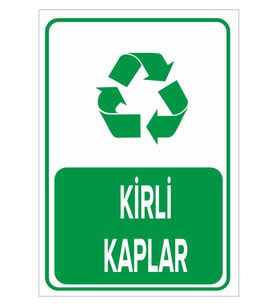 MIGNATIS - Kirli Kaplar Levhası - Sac Malzeme 25x35cm