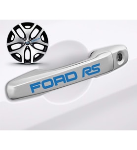 Rs Kapı Kolu Sport Sticker Yapıştırma 8 Adet