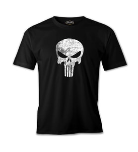 Punisher  Siyah Erkek Tshirt