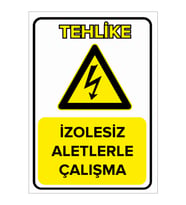 MIGNATIS - İzolesiz Aletlerle Çalışma Levhası - Sac Malzeme 35x50cm