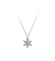 Sirius Pırlanta Çiğdem Çiçeği Kolye 0723P0053