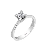 Sirius F Renk 0,45 Karat Pırlanta Tektaş Yüzük 0717R0034