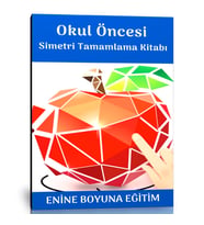 Okul Öncesi Simetri Tamamlama Etkinlik Kitabı