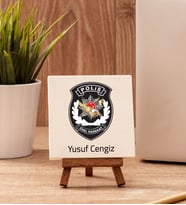 Özel Harekat Polisine Hediye Taş Dekor
