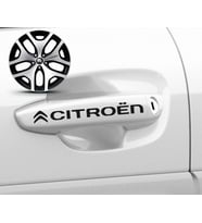 Citroen Kapı Kolu Sport Sticker Yapıştırma 8 Adet