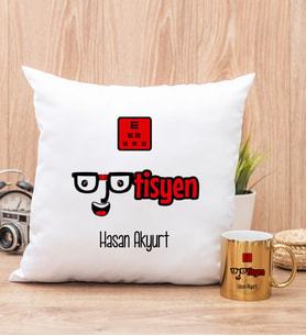 Optisyen Yastık ve Gold Kupa Bardak