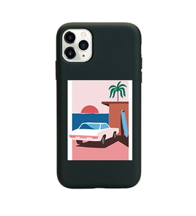 Siyah Lansman Telefon Kılıfı Iphone 11 Pro