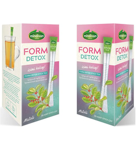 Mindivan Form Detox Stick Çay - 20 Stick (Diyet Destek Ürünü)