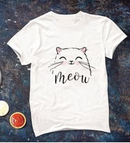 Kedi Tişörtü Meow