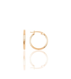 Söğütlü Silver Gümüş rose 19 mm şarnel halka küpe