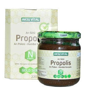 Arı Sütü Propolis Polen Bal Karışımı 220 Gr