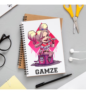 Harley Quin Defteri Kişiye Özel