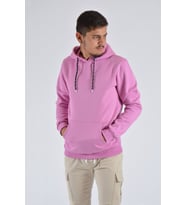 Erkek Kapüşonlu Uzun Kollu Kanguru Cepli Sweatshirt 20Y-5200365 Pembe
