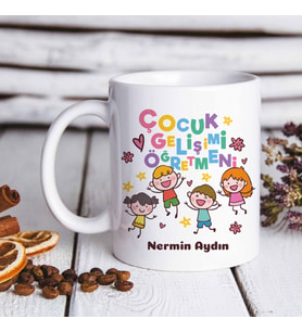 Çocuk Gelişimi Öğretmenine Hediye Kupa