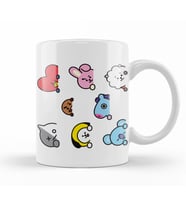 Bt21 Bts Kupa Bardak Porselen