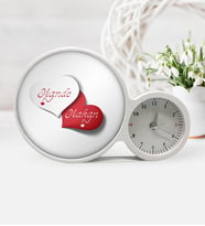 BK Gift Kişiye Özel Sevgililer Günü Saatli Sihirli Led Ayna Çerçeve  26