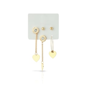 Forentina Roma Rakkamlı Küpe Set PS1456