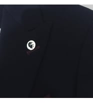 ATATÜRK PORTRESİ YAKA İĞNESİ GÜMÜŞ ROZET