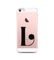 Iphone 5s Harf Tasarımlı Telefon Kılıfı L-Harfi 
