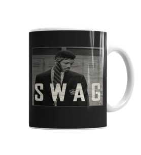 Swag Will Preta Kupa Bardak Porselen