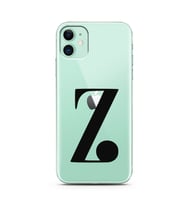 Iphone 11 Harf Tasarımlı Telefon Kılıfı Z-Harfi 