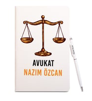 Avukatlara Özel Defter Kalem Hediye Seti
