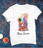 Mickey Mouse Tişörtü Kişiye Özel (Büyük - Çocuk)