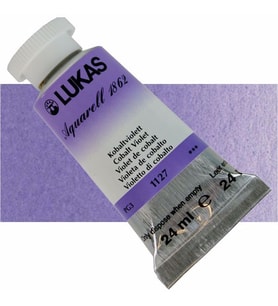 Lukas 1862 Artist 24ml Sulu Boya 1127 Cobalt Violet Seri 3