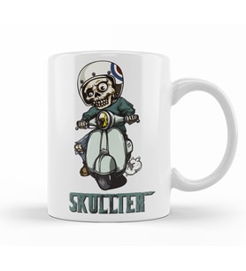 Skullter Zombie Kupa Bardak Porselen