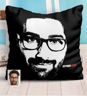 BK Gift Kişiye Özel Silüet Yastık  1