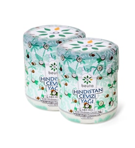 Beuta Hindistan Cevizi Yağı % 100 Doğal Soğuk Sıkım  150 ml x 2