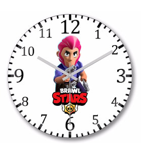 Brawl Stars  Colt Duvar Saati Bombeli Gercek Cam
