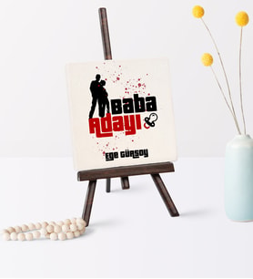 Babalar Gününe Özel Baba Adayı Şovaleli Doğal Taş  3